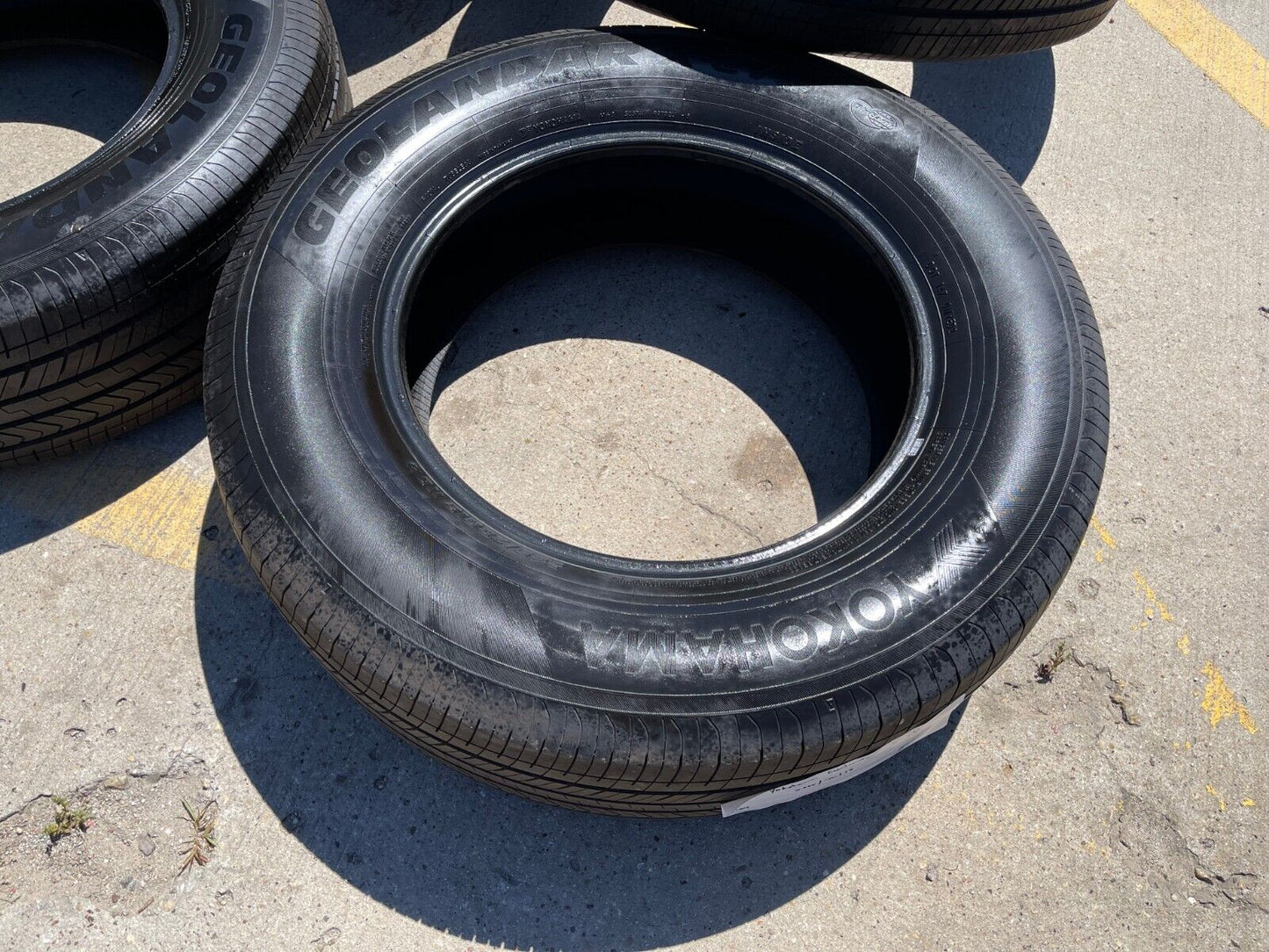 (4) 245/70/18 Yokohama Geolander X-CV tires NEW Sierra Tundra Silverado