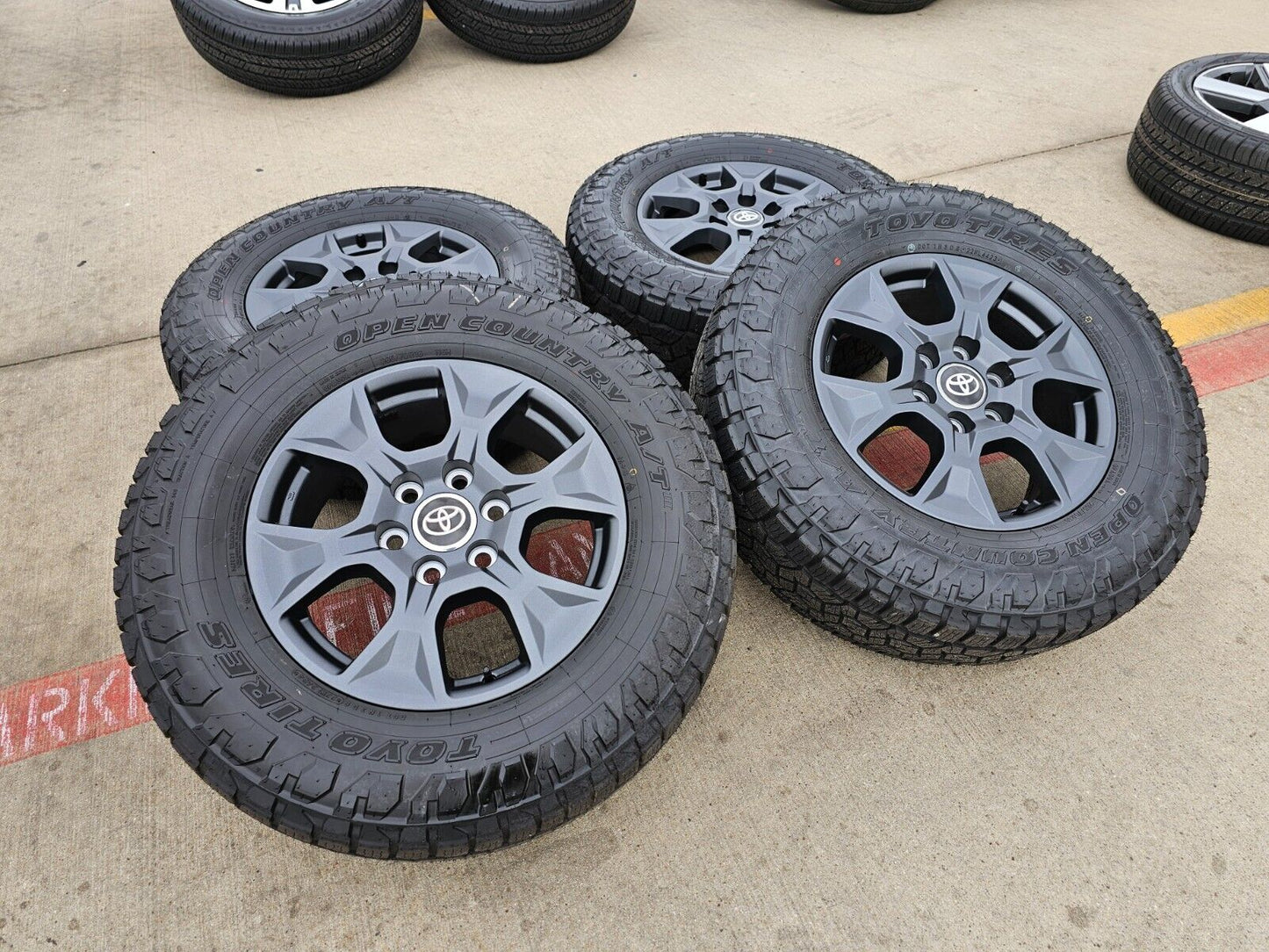 18" Lexus GX550 OEM wheels rims Toyota Land Cruiser Tundra Sequoia 2024 2025 NEW