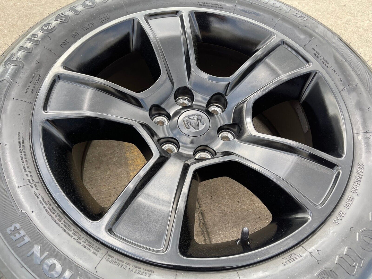 20" Dodge Ram 1500 OEM LIMITED Black 2676 2723 wheel rim spare