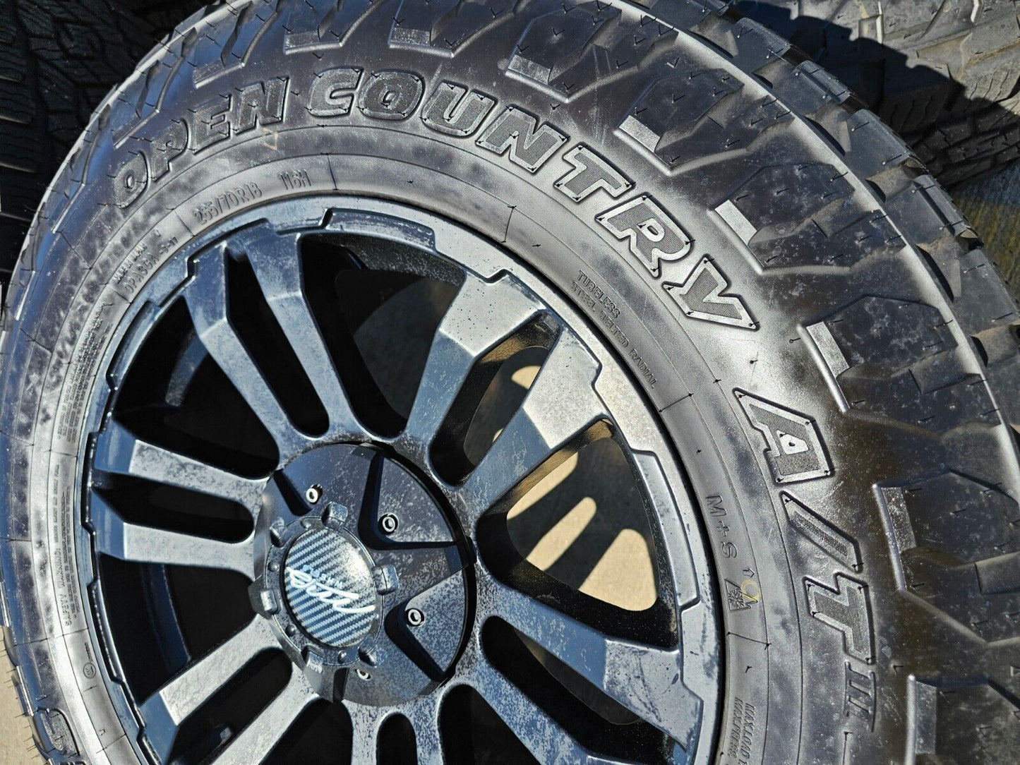 18x9 MB TKO wheels rims F-150 Chevy RAM 1500 Tacoma 6x139 6x135