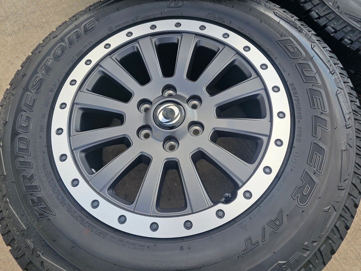 (4) 18" INEOS Grenadier OEM wheels rims tires beadlock 2022 2023 2024 2025 NEW