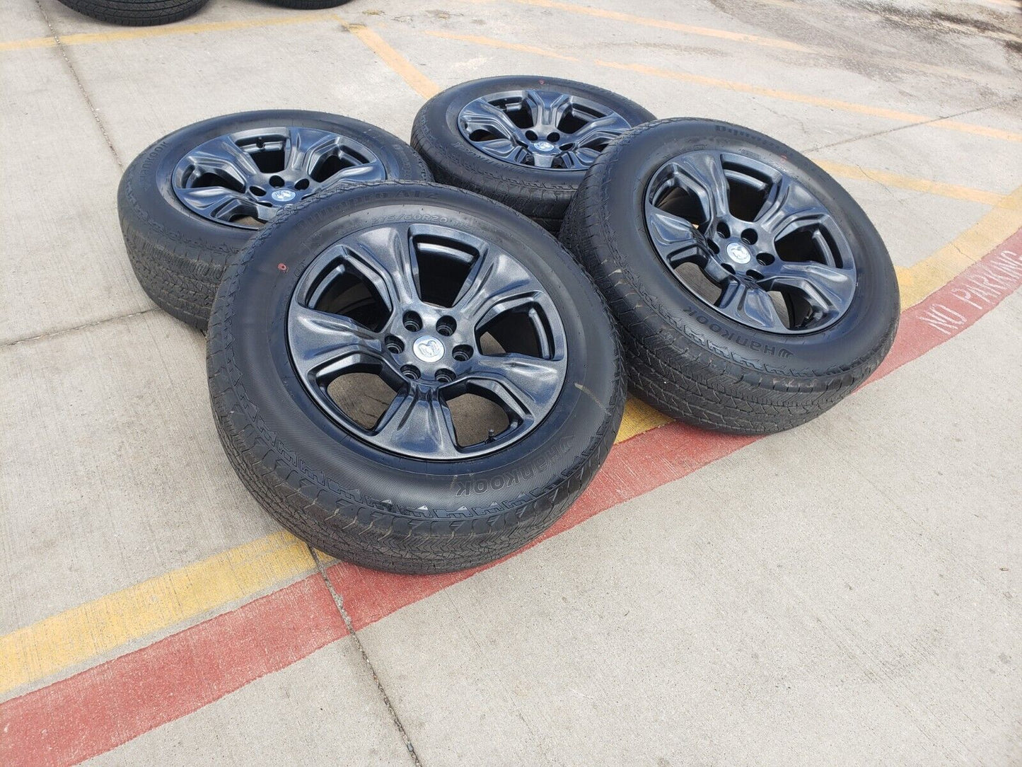 20" Dodge Ram 1500 OEM Laramie wheels rims 2674 tires 2022 2023 2024 NEW