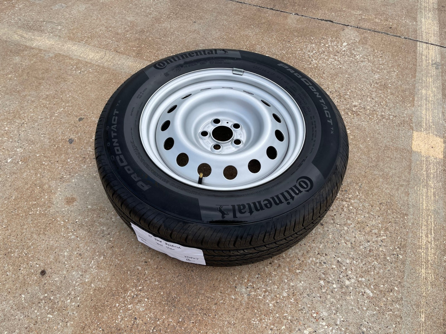17" Ford Maverick Bronco Sport rim wheel tire 10415 OEM spare LIKE NEW