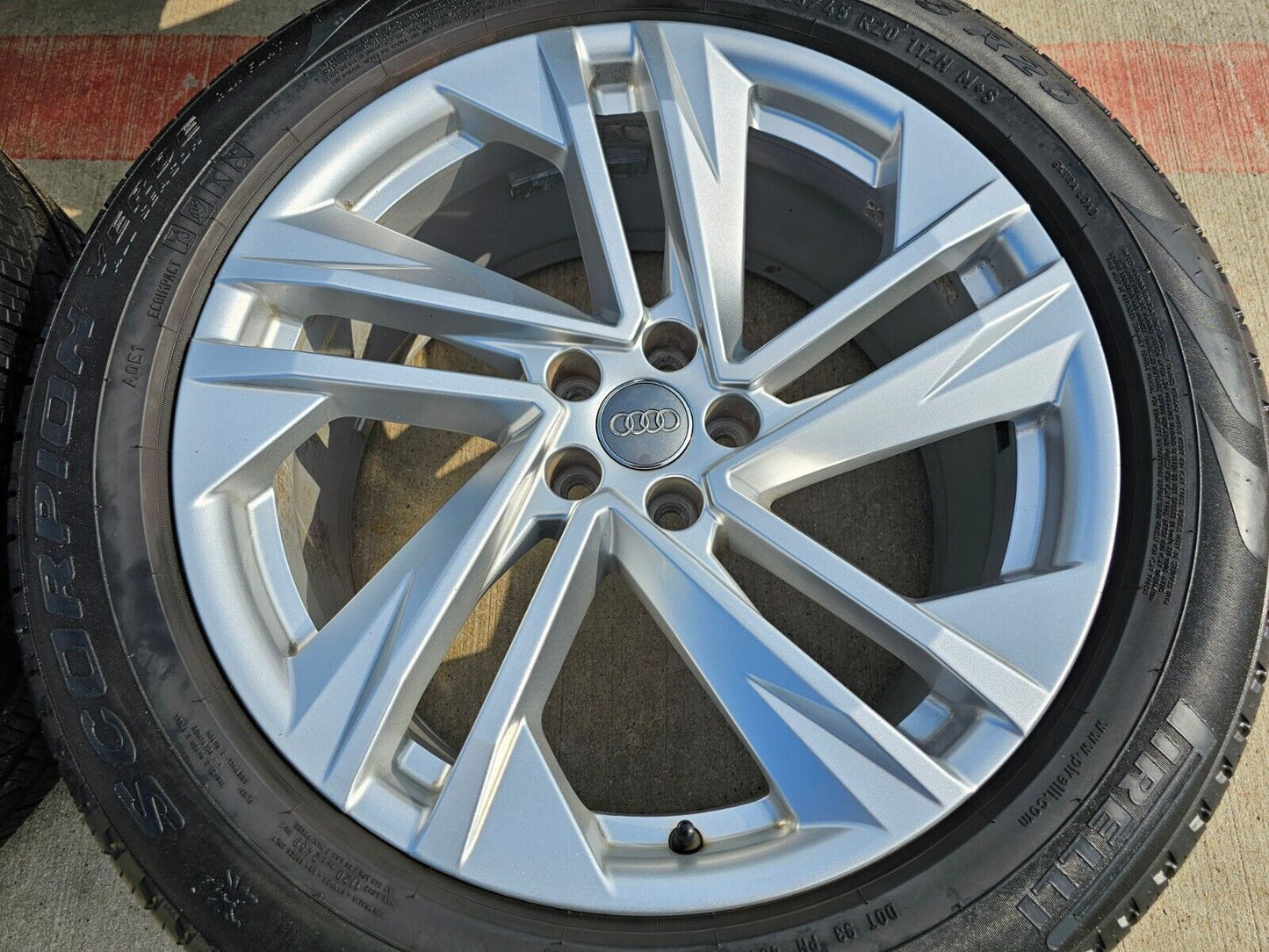 20" Audi Q7 OEM wheels rims Q8 RS S VW Atlas 12053 tires 2021 2022 2023 2024