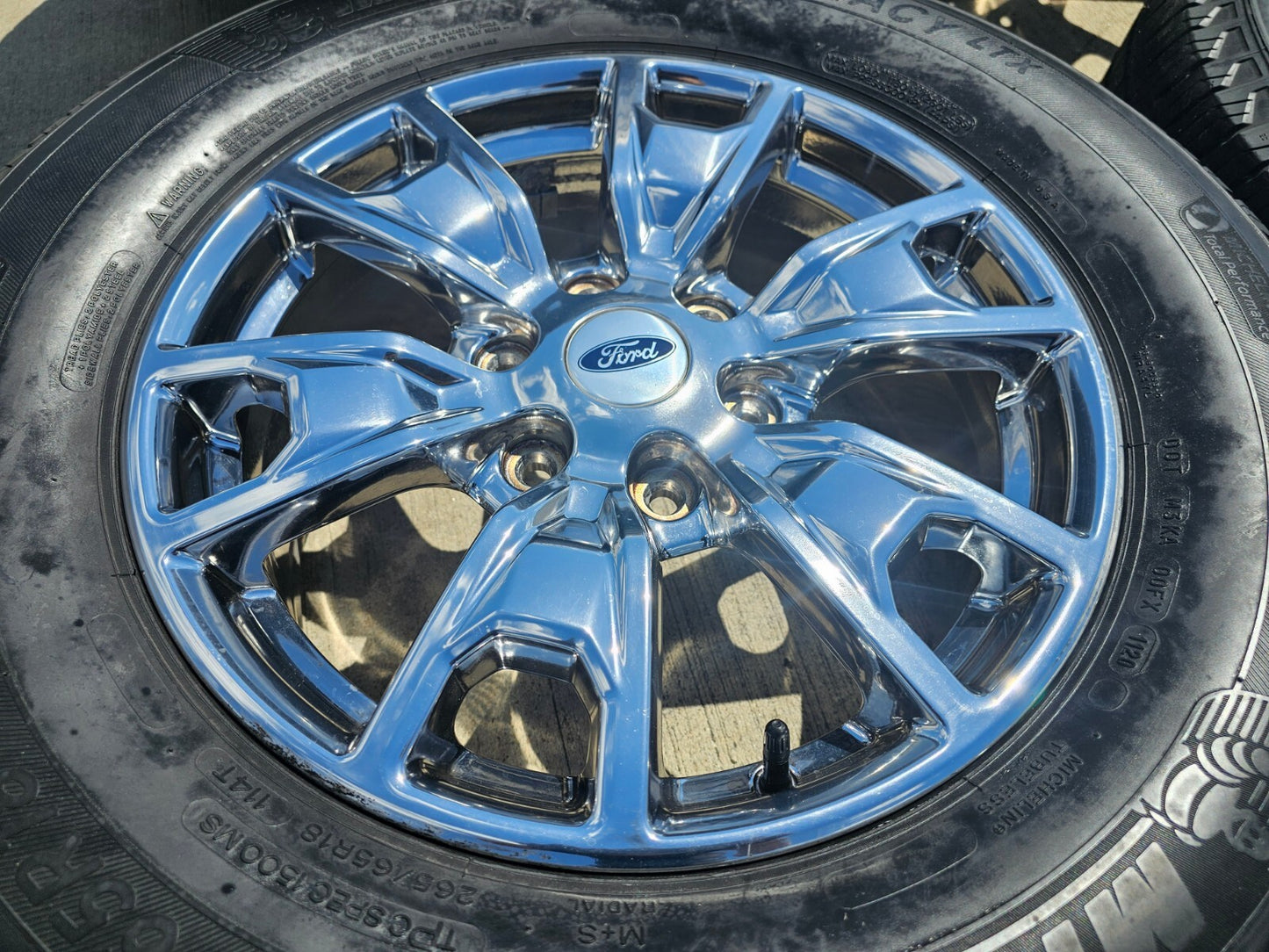18" Ford Ranger Bronco OEM 10231 wheels rims 2021 2022 2023 2024 2025 CHROME