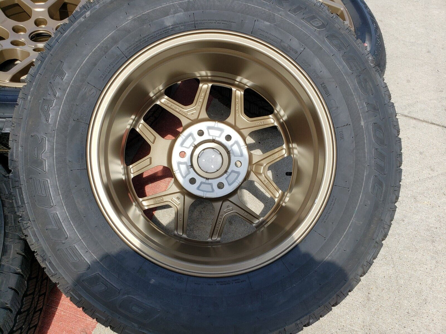 18" Ford Bronco BRONZE wheels rims tires 95213 Ranger tires 2022 2023 2024 NEW