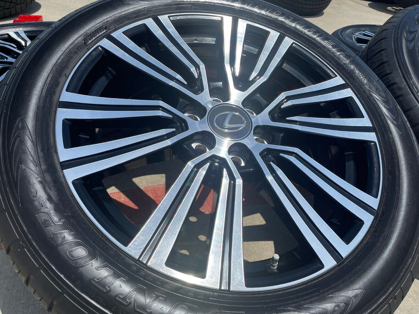 22" Lexus LX600 OEM wheels rims 74402 Toyota Tundra Sequoia 2023 2024 2025 NEW