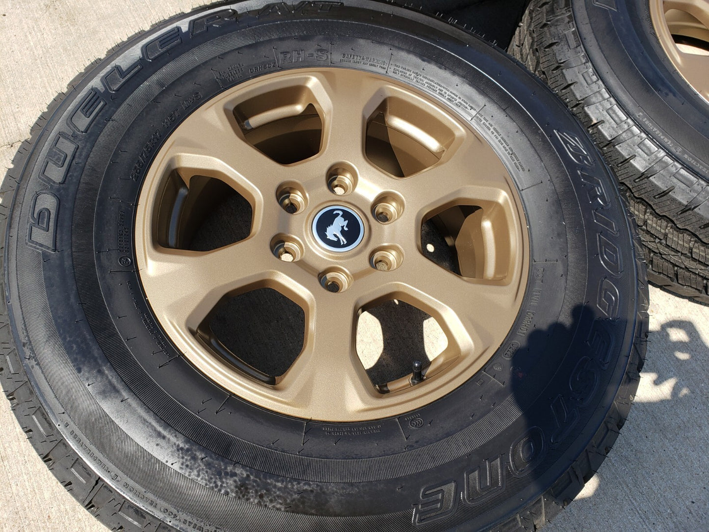 17" Ford Bronco HERITAGE wheels rims BRONZE tires NEW 10384 NEW