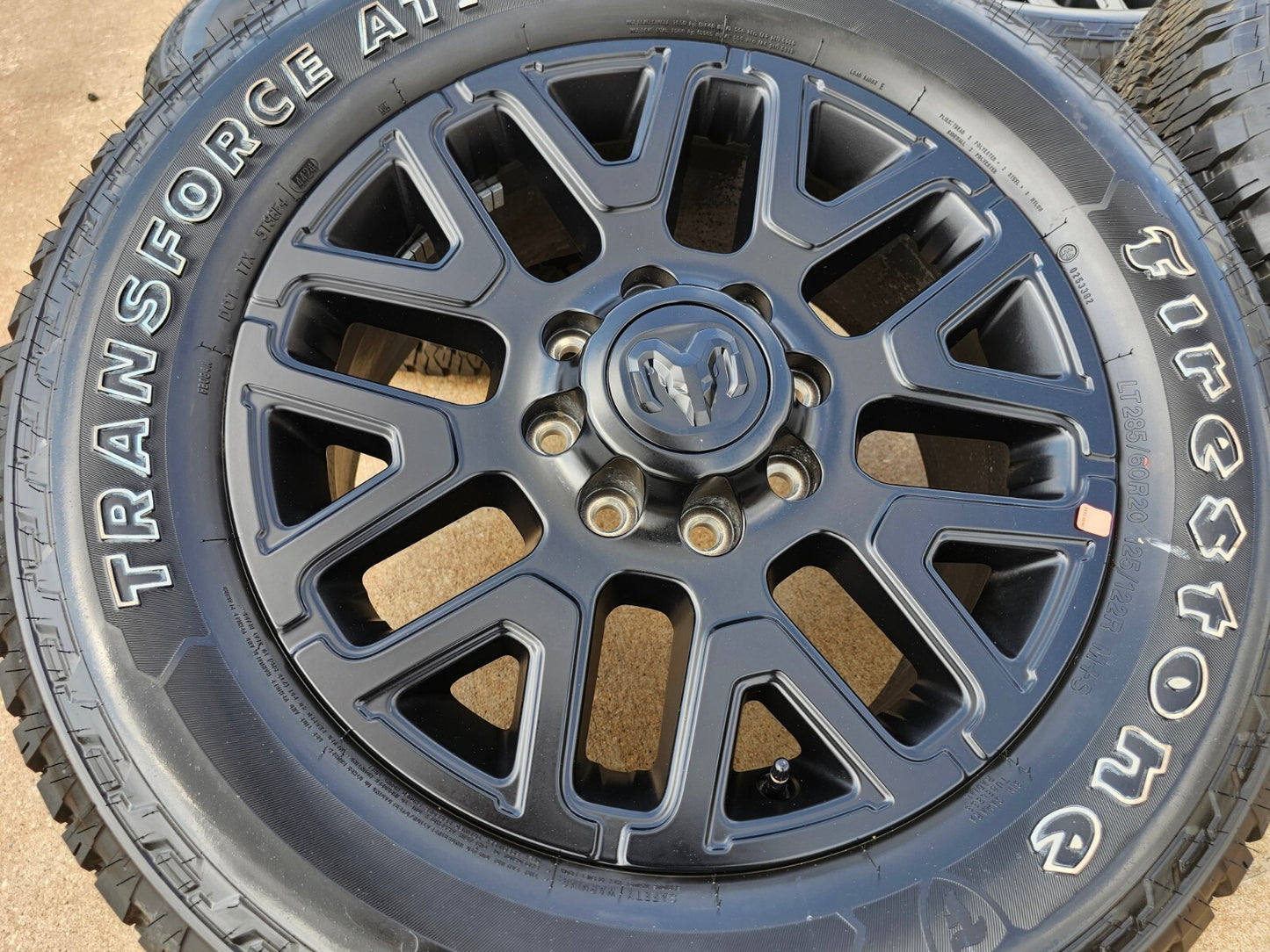 20" Dodge Ram 2500 3500 LARAMIE OEM 51649 wheels rims tires 2024 2025 2026 NEW