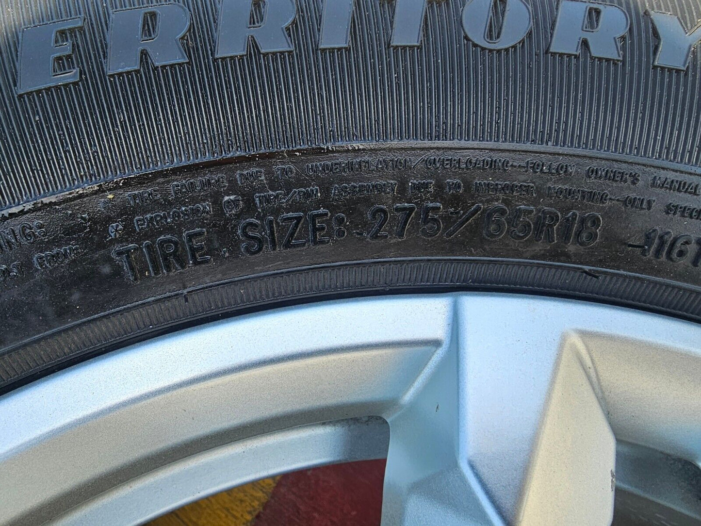 18" Chevy Silverado Tahoe ZR2 GMC Sierra Yukon OEM 95416 wheels rims tires