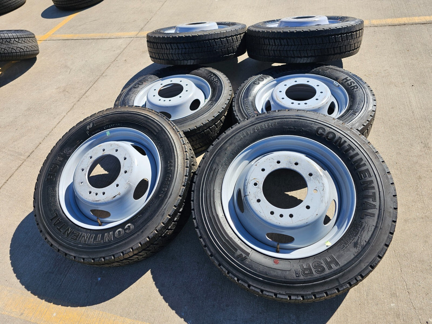 19.5" Ford F-450 Dually F-550 rims wheels RAM 4500 10x225 OEM 2023 2024 2025 NEW