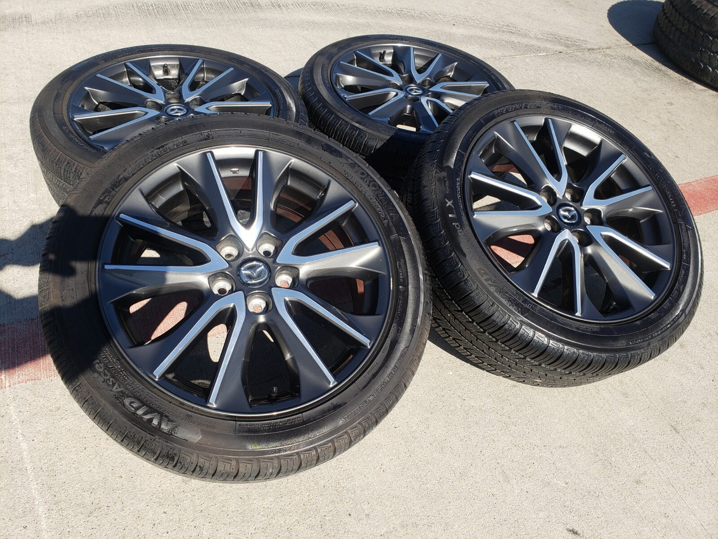 18" Mazda CX-3 3 5 6 OEM wheels rims 64988 tires YOKOHAMA