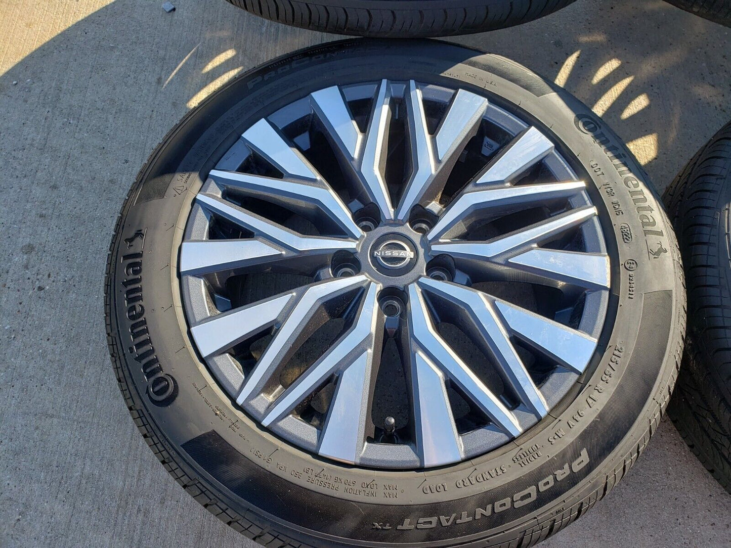 17" Nissan Altima Maxima Infiniti OEM 95478 62853 wheels rims tires