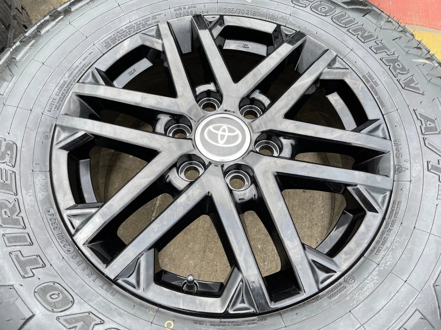 18" Lexus GX550 LX600 Toyota Tundra TRD OEM wheels rims 75281 Sequoia 2026 NEW