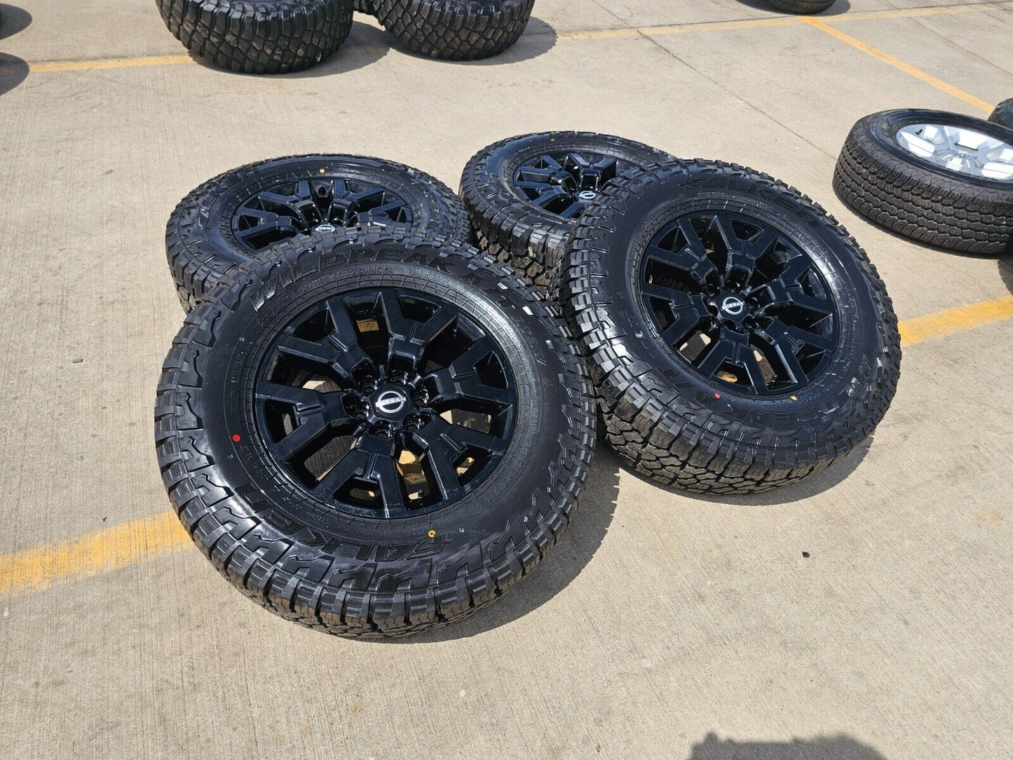 17" Nissan Frontier OEM Desert Runner 62832 wheels rims tires 2023 2024 2025 NEW