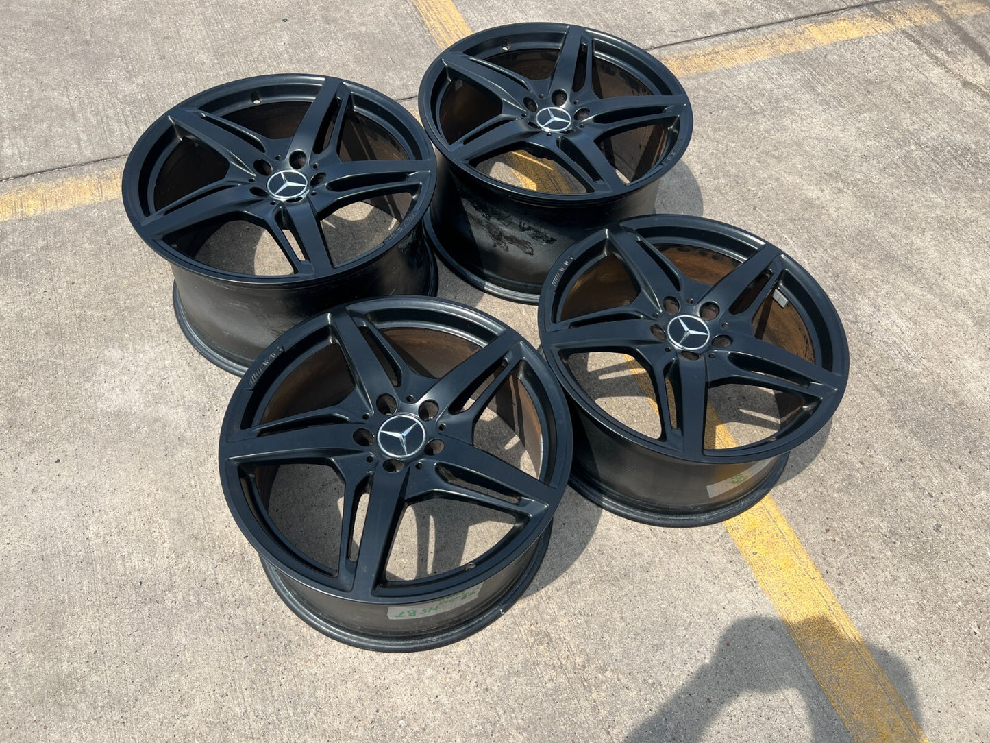 19 + 20" Mercedes AMG GT OEM 85472 85473 C63 E63 rims wheels