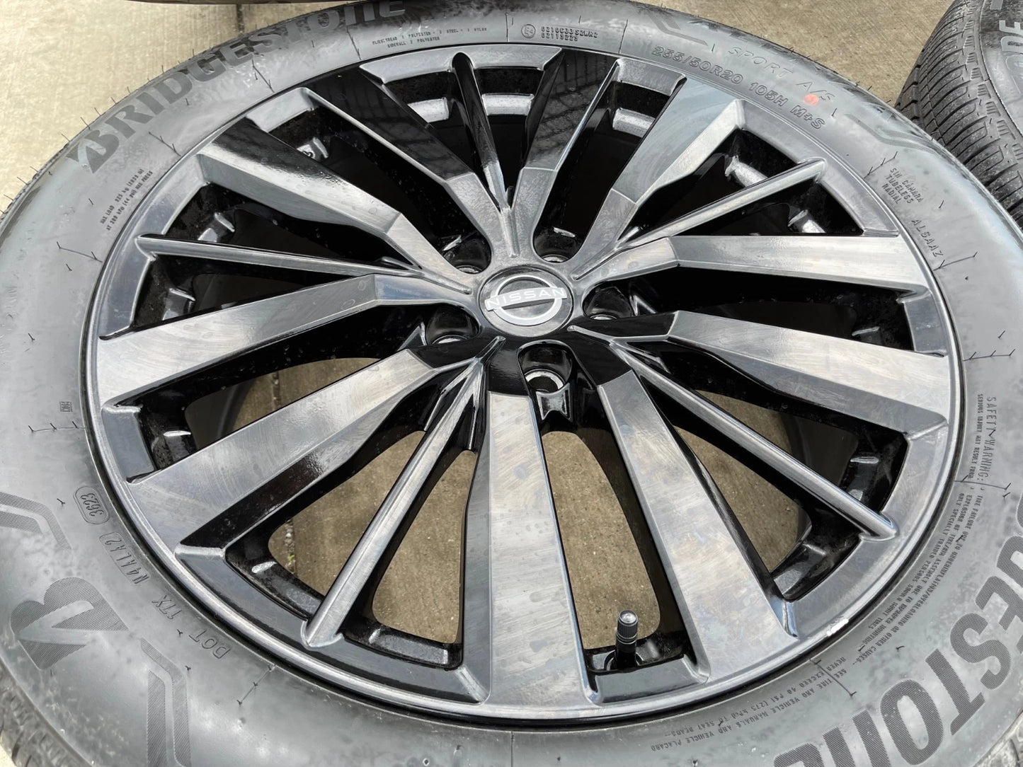 20" Nissan Murano Pathfinder Maxima FX35 FX45 QX60 OEM wheels rims 2024 2025 NEW