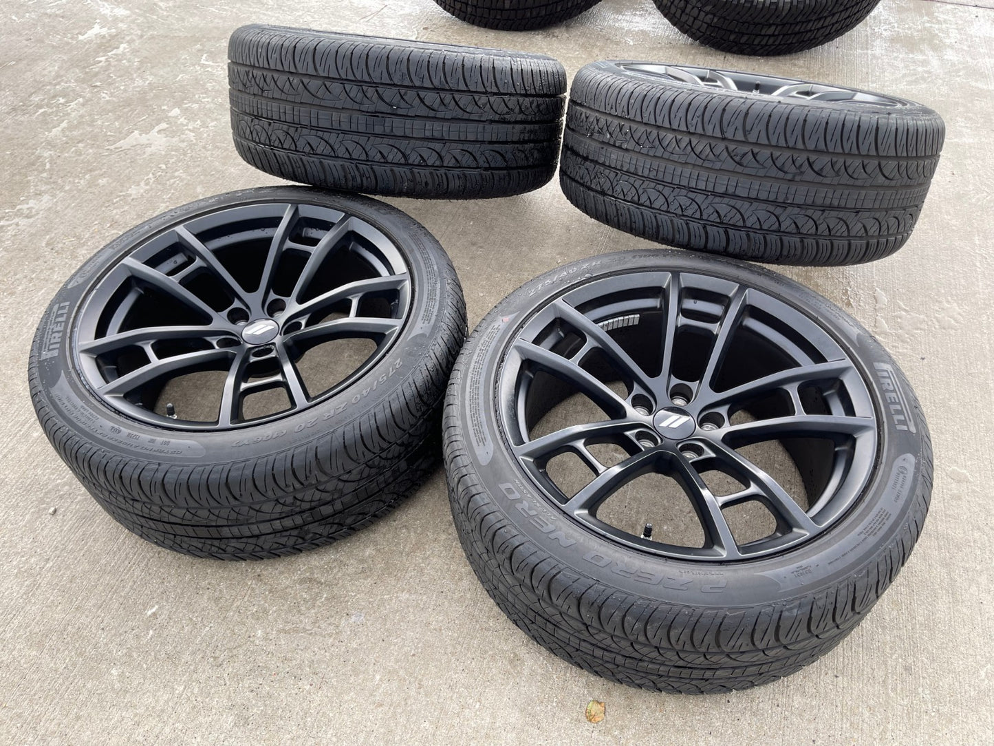 20" Dodge Charger Challenger SRT Scat Pack OEM wheels rims 2605 2715 tires