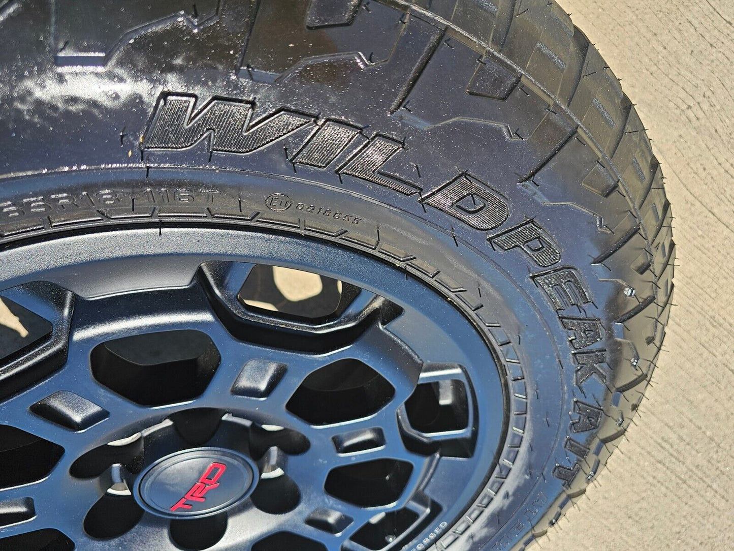 18" Toyota Tundra TRD BBS FORGED OEM black 95458 wheels rims Sequoia 2025 NEW