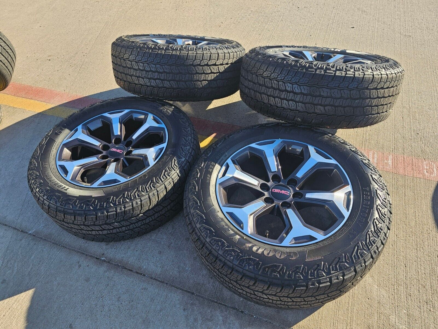 20" GMC Sierra Canyon Chevy Silverado OEM wheels rims 2024 2025 2026 NEW