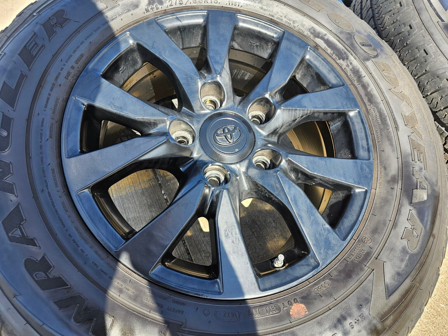 18" Toyota Land Cruiser OEM 75195 LX570 Sequoia Tundra wheels rims 5x150