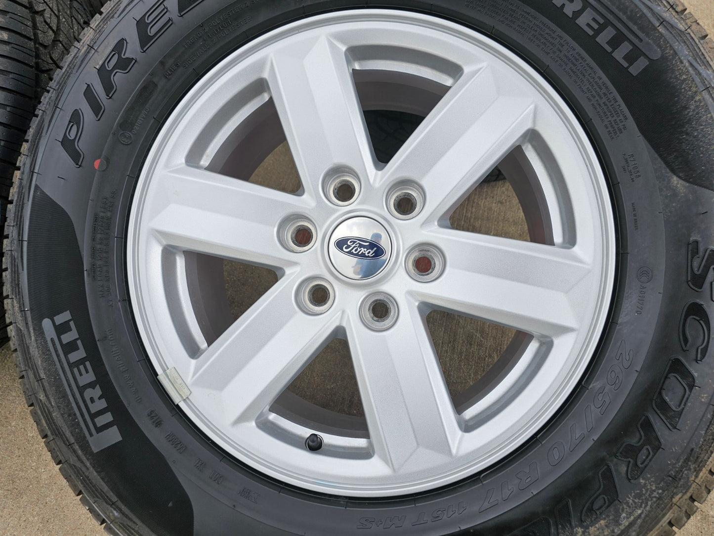 17" Ford F-150 Expedition OEM rims wheels 10339 tires 2024 2025 PIRELLI A/T NEW