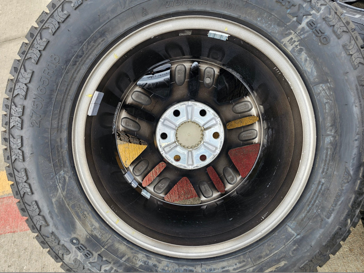 18" Chevy Silverado Tahoe Z71 ZR2 OEM 5911 wheels rims tires