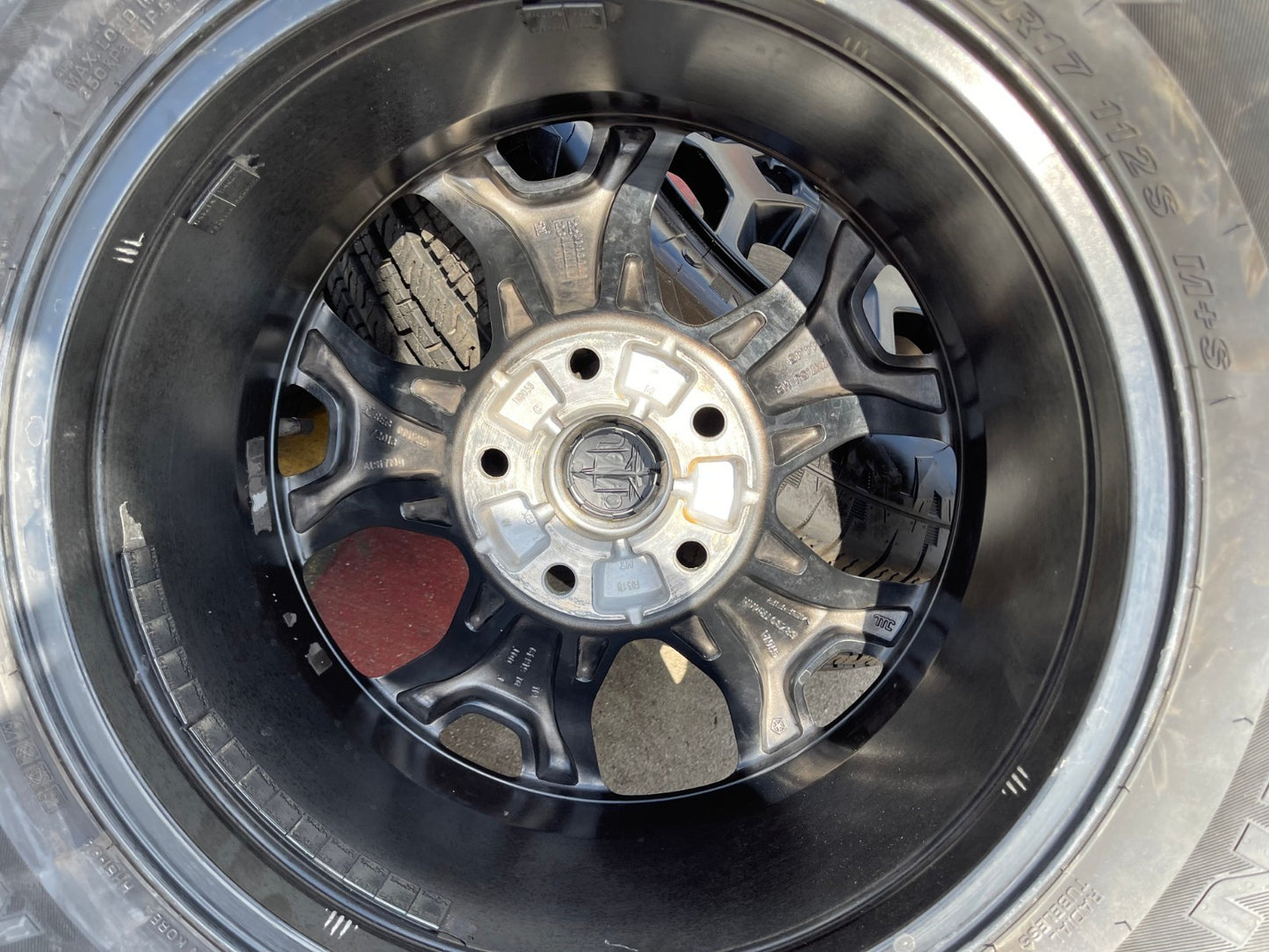 (4) 17" Jeep Wrangler Rubicon OEM 9218 wheels rims black Gladiator NEXEN NEW