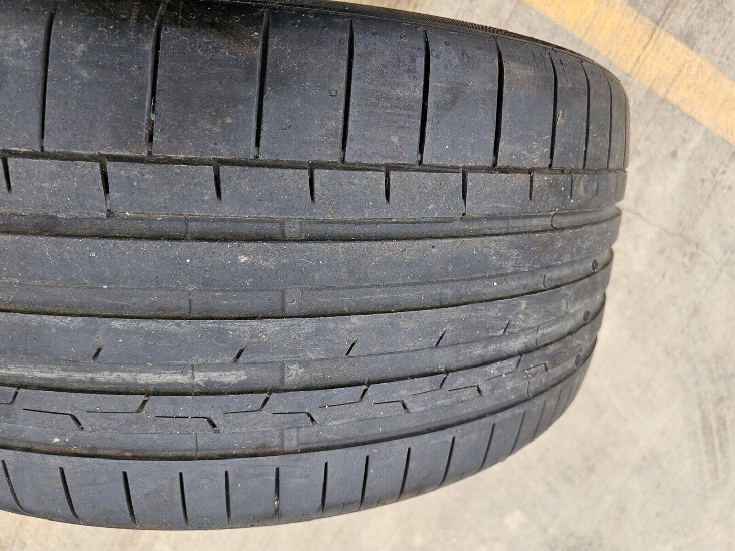 (1) 295/35/23 Continental Sport Contact 6 tire XL 108Y AO Audi RSQ8