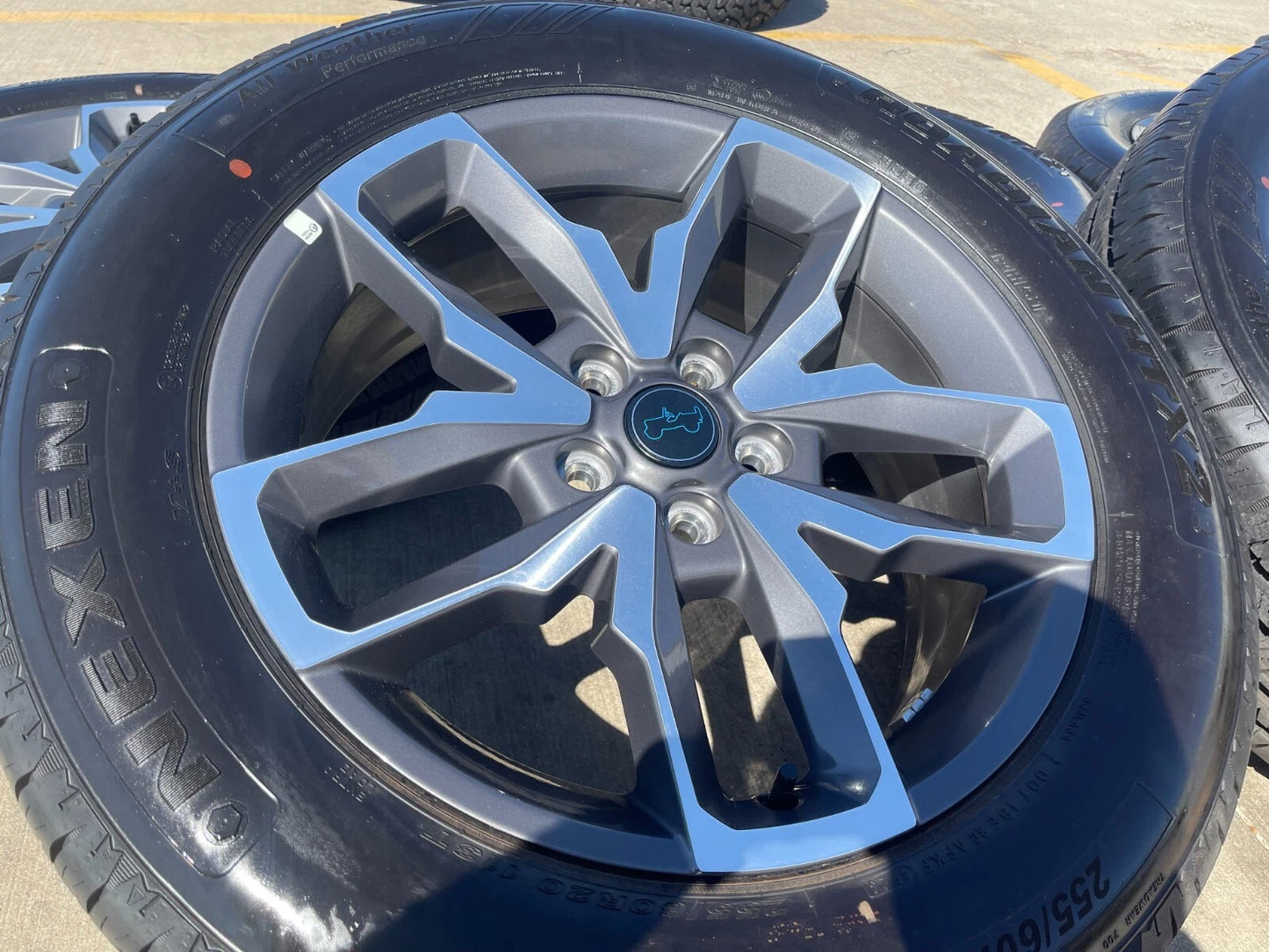 20" Jeep Wrangler Rubicon 4XE OEM 04755613AA wheels rims Gladiator 2024 2025 NEW