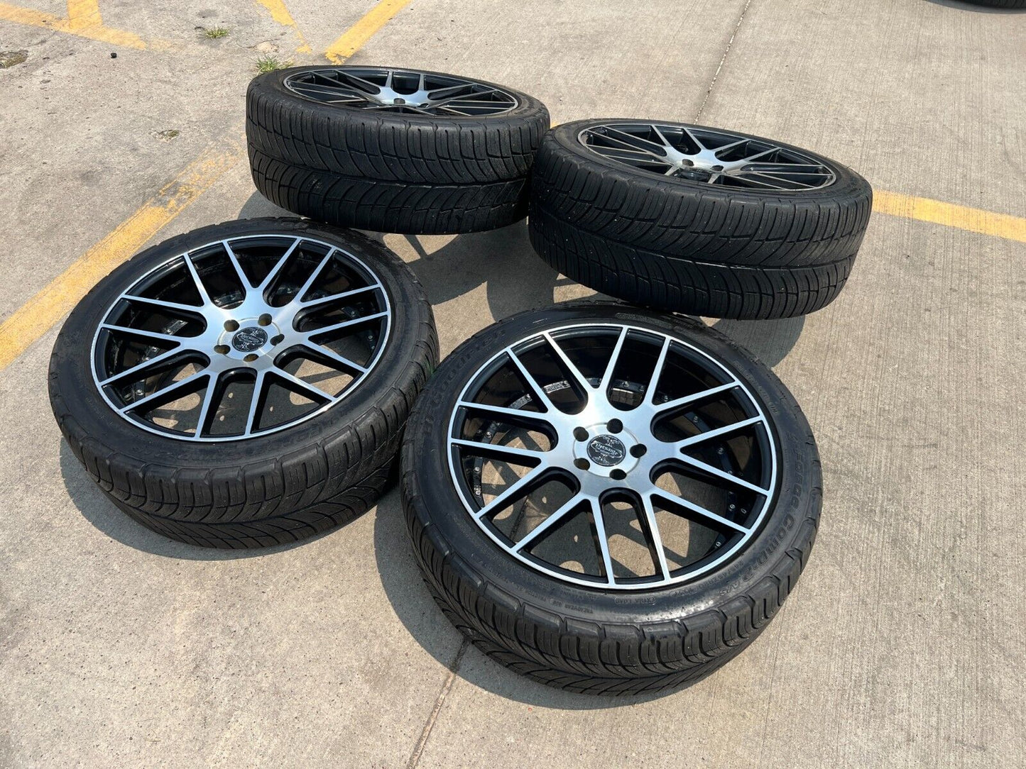 20x8.5 Versante 234 Lincoln Nautilus Ford Edge rims wheels tires 5x108 5x4.25