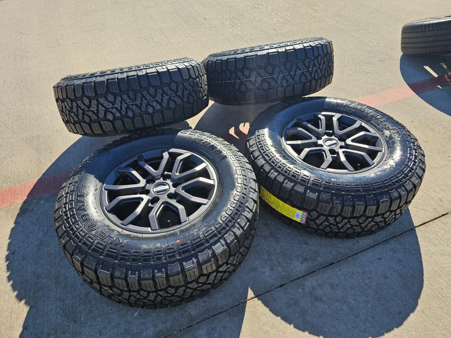 17" Ford Ranger Raptor wheels rims Bronco A/T2 tires 2023 2024 2025 NEW