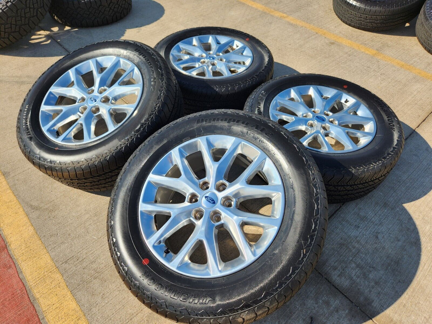 20" Ford F-150 Expedition OEM rims wheels tires 3989 3991 Expedition NEW
