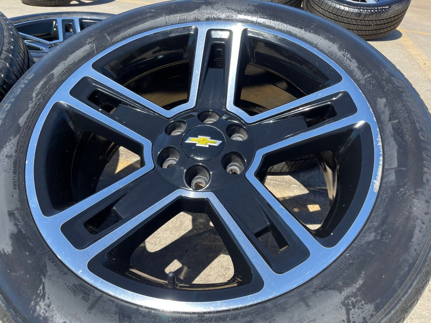 22" Chevy Tahoe GMC Yukon Sierra OEM Replica wheels rims Silverado 5664 Escalade