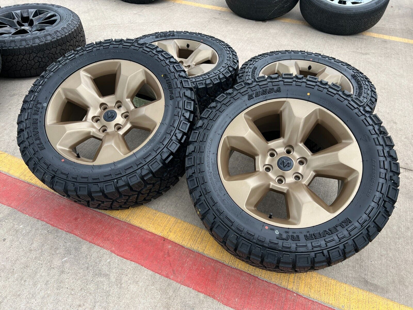 20" Dodge Ram 1500 OEM BRONZE ARMED FORCES 2675 2722 wheels rims NEW 33"