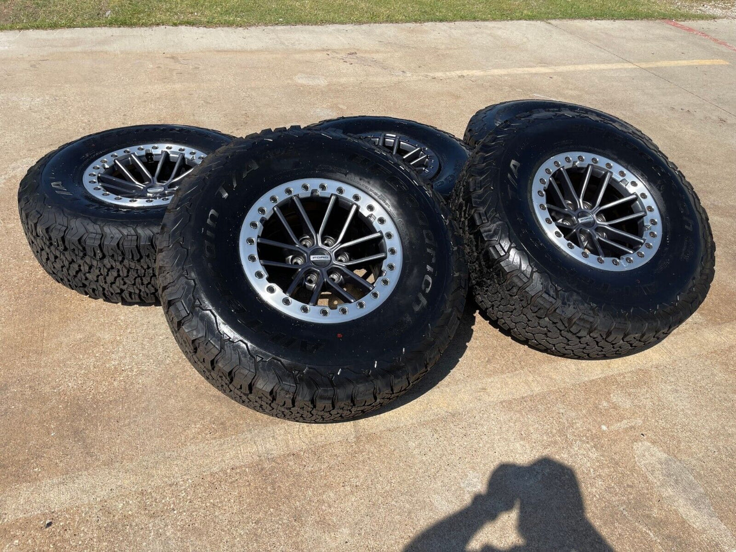 (5) 17" Ford F-150 Raptor OEM rims wheels TRUE BEADLOCK 96450 Expedition BFG 37"