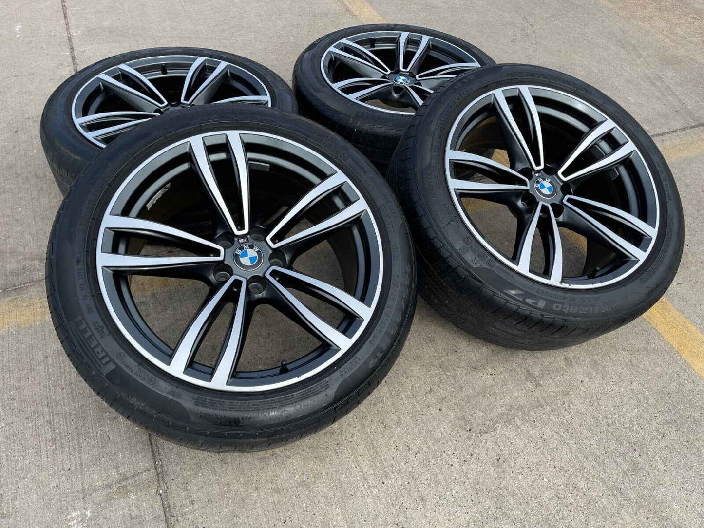 19" BMW OEM 4 5 6 7 8 650i 740i 840i Series wheels rims 2020 2021 2022 2023 2024