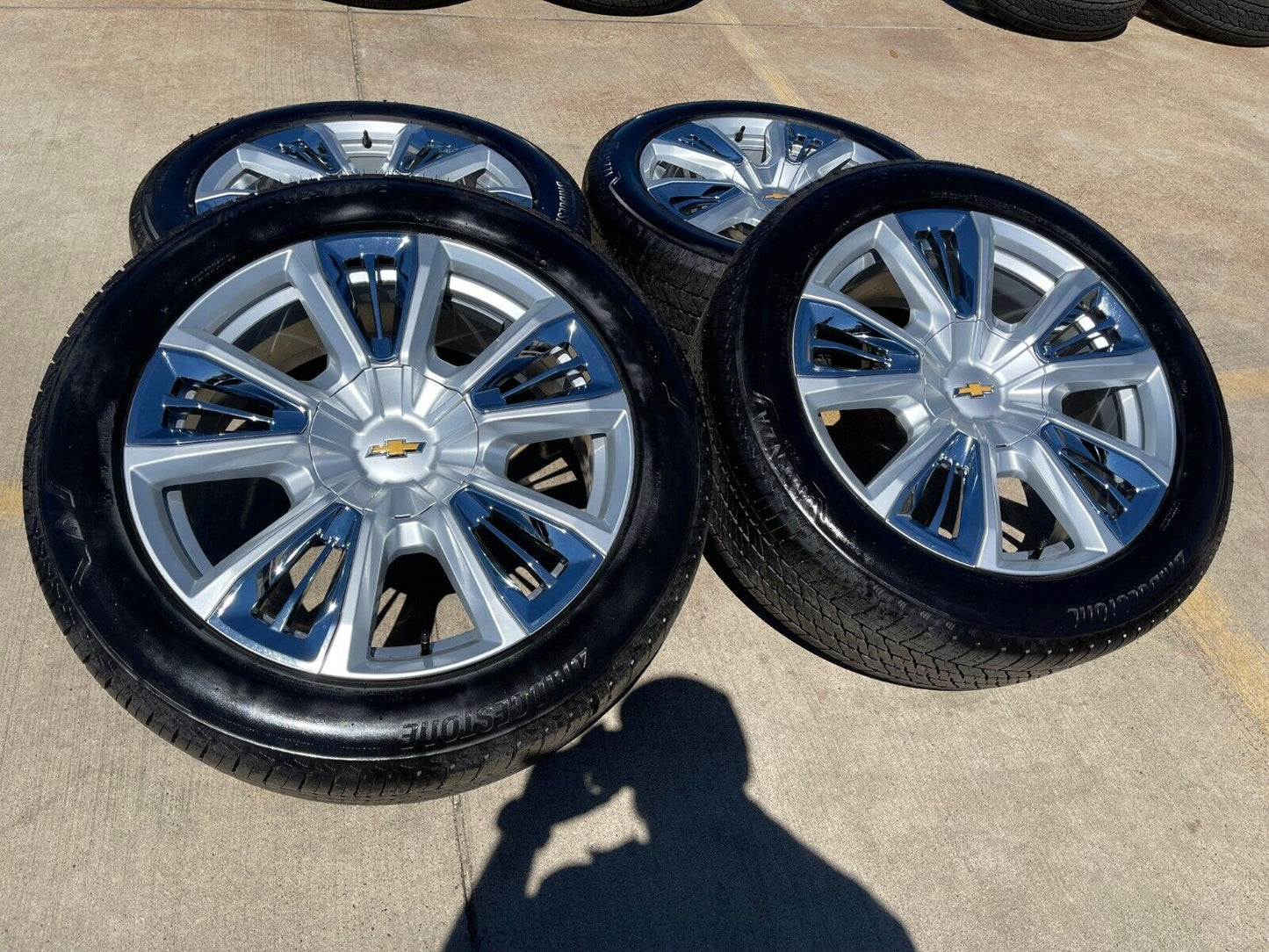 22" Chevy Tahoe RST OEM wheels rims 96951 Silverado Suburban 2023 2024 2025 NEW