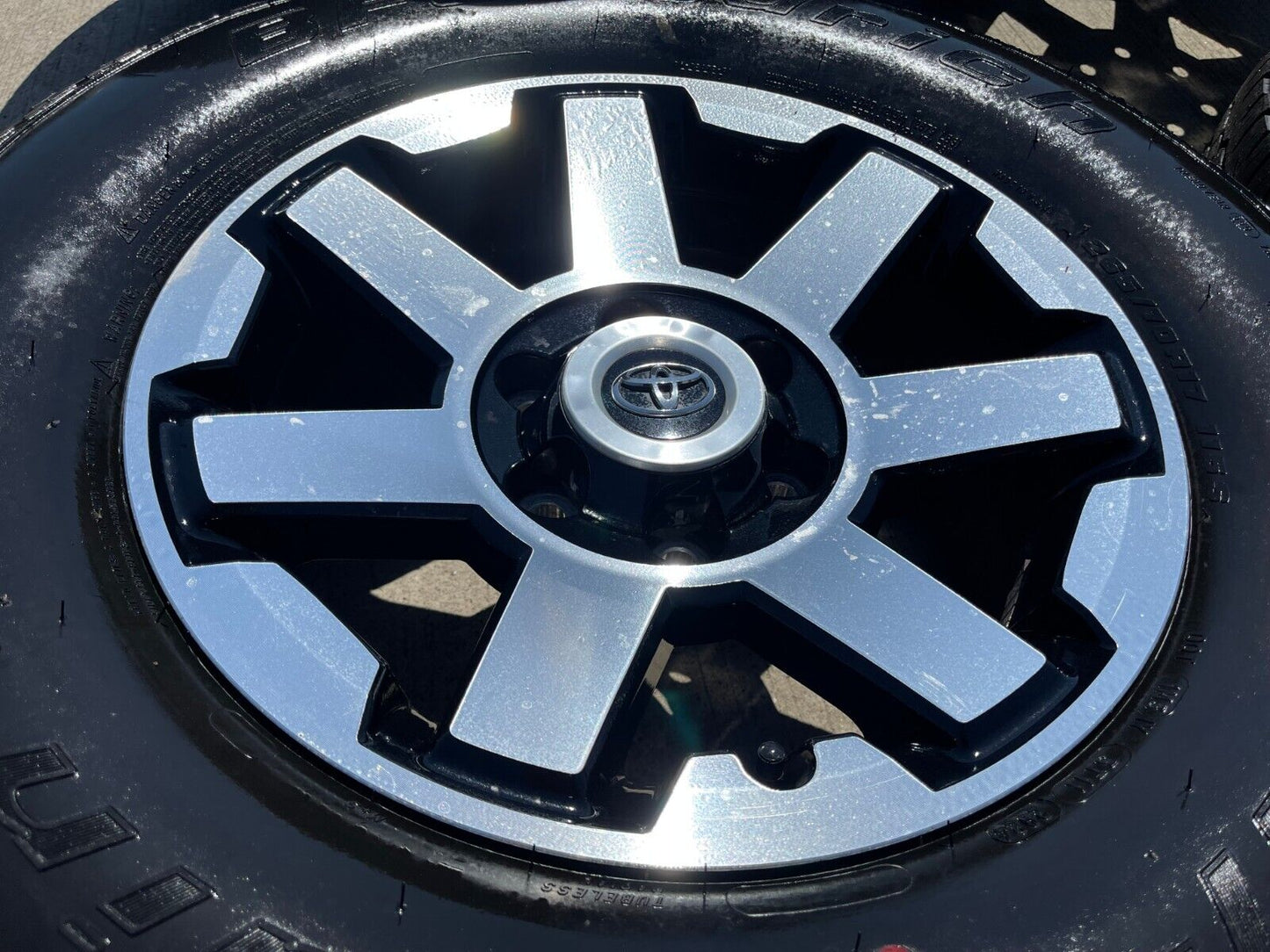 17" Toyota 4Runner Tacoma TSS TRD OEM wheels rims 75154 FJ NEW BFG