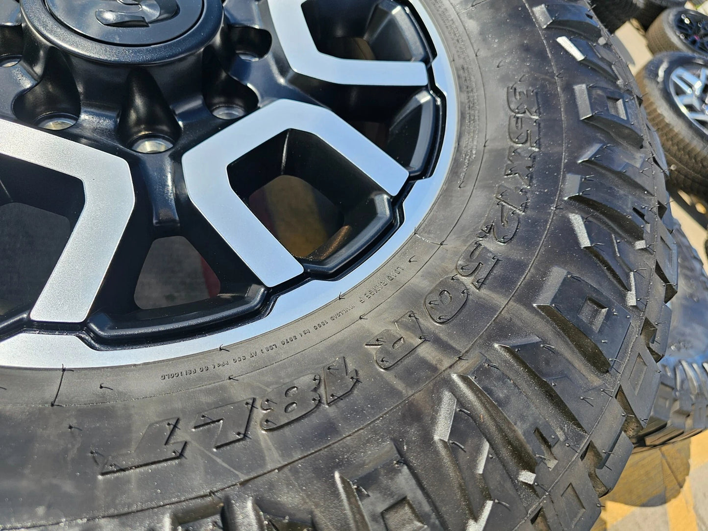 18" Ram 2500 3500 LARAMIE OEM wheels rims 2694 tires 35" NITTO