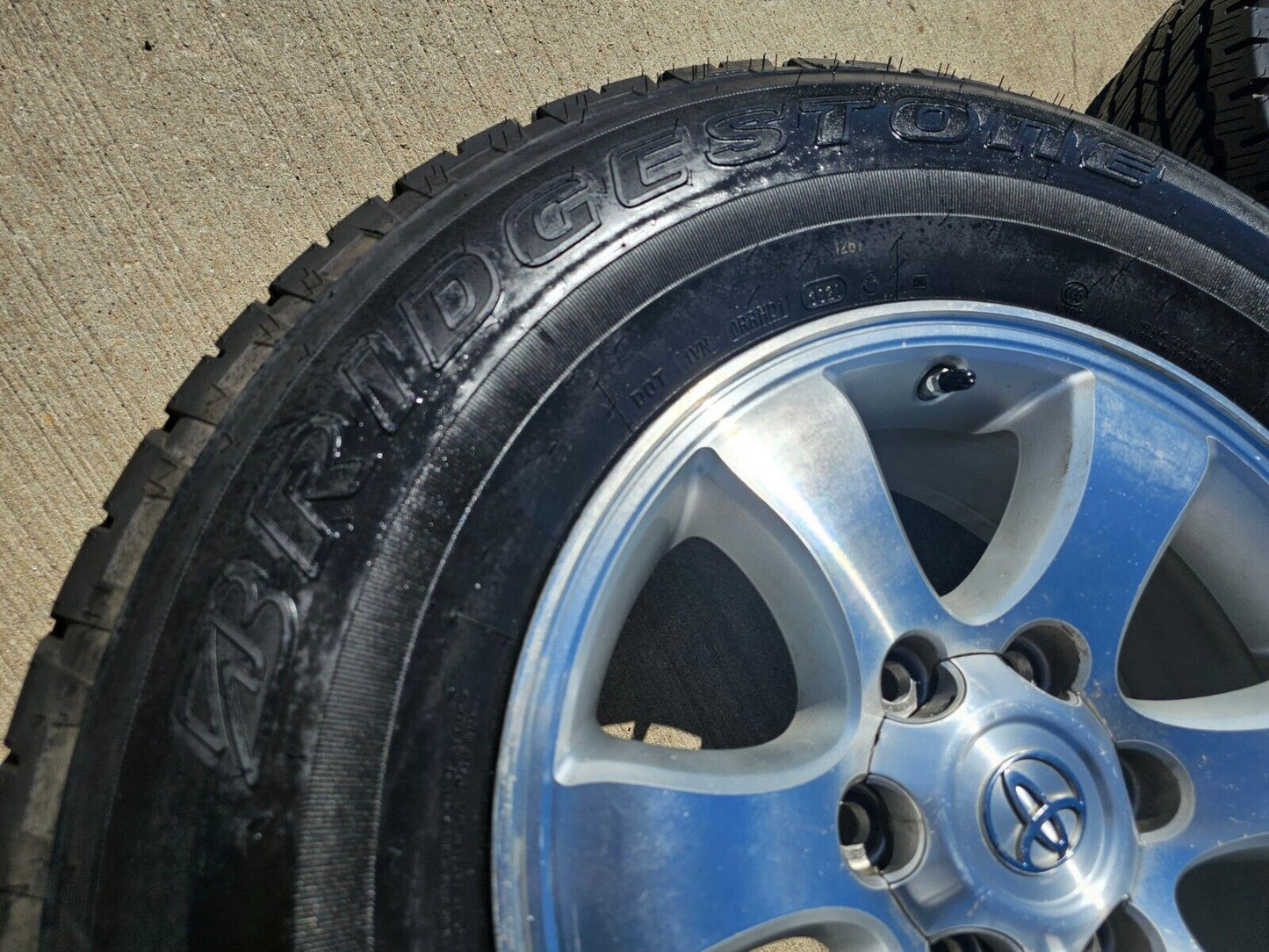 17" Toyota 4Runner Tacoma OEM wheels rims 69430 FJ tires