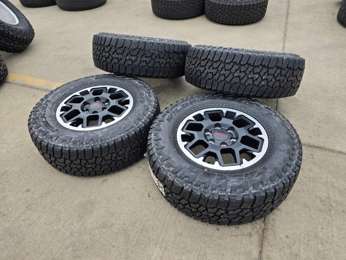 17" Toyota Tacoma 4Runner TRD OEM 42611 95893 10638 wheels rims 2025 A/T3 NEW