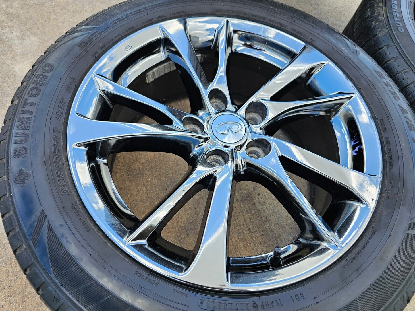 18" Infiniti Q50 OEM wheel rim 73764 Altima 2014 2015 2016 2017 2018 2019