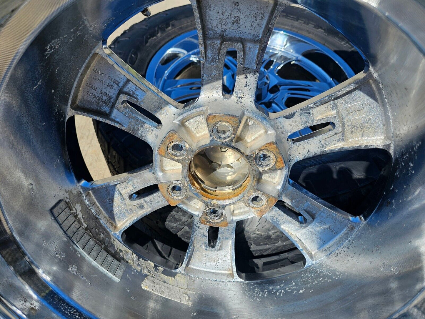 20x9 Caroll Shelby Ford F-150 Expedition OEM wheels rims tires 33" NITTO