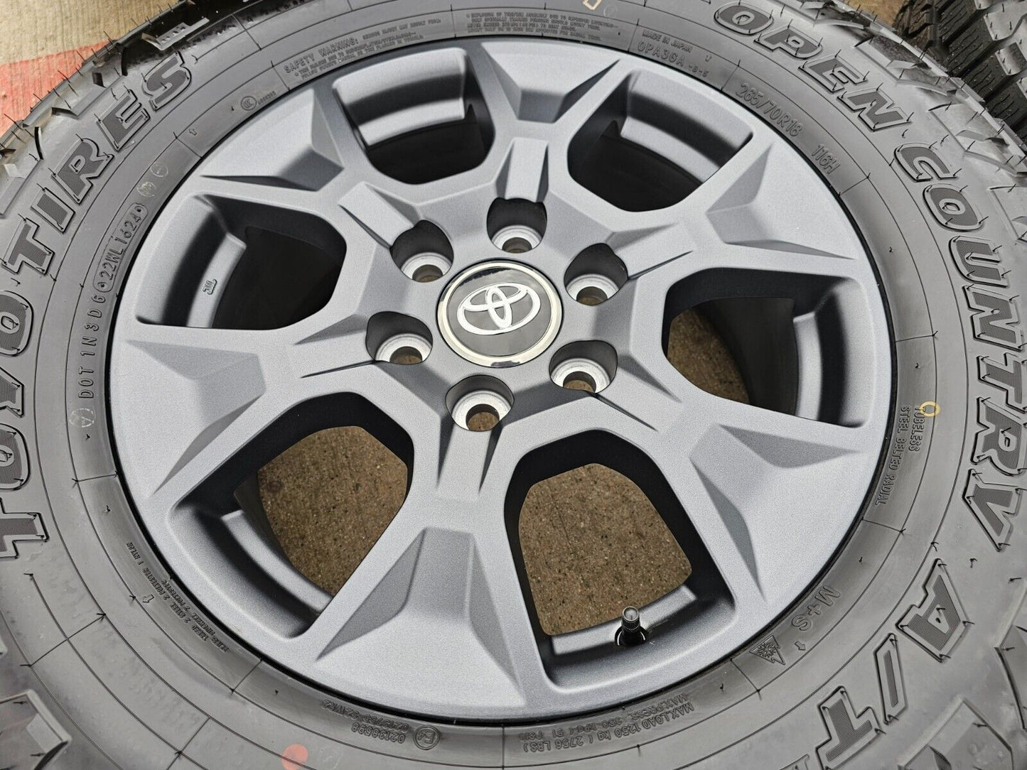 18" Lexus GX550 OEM wheels rims Toyota Land Cruiser Tundra Sequoia 2024 2025 NEW