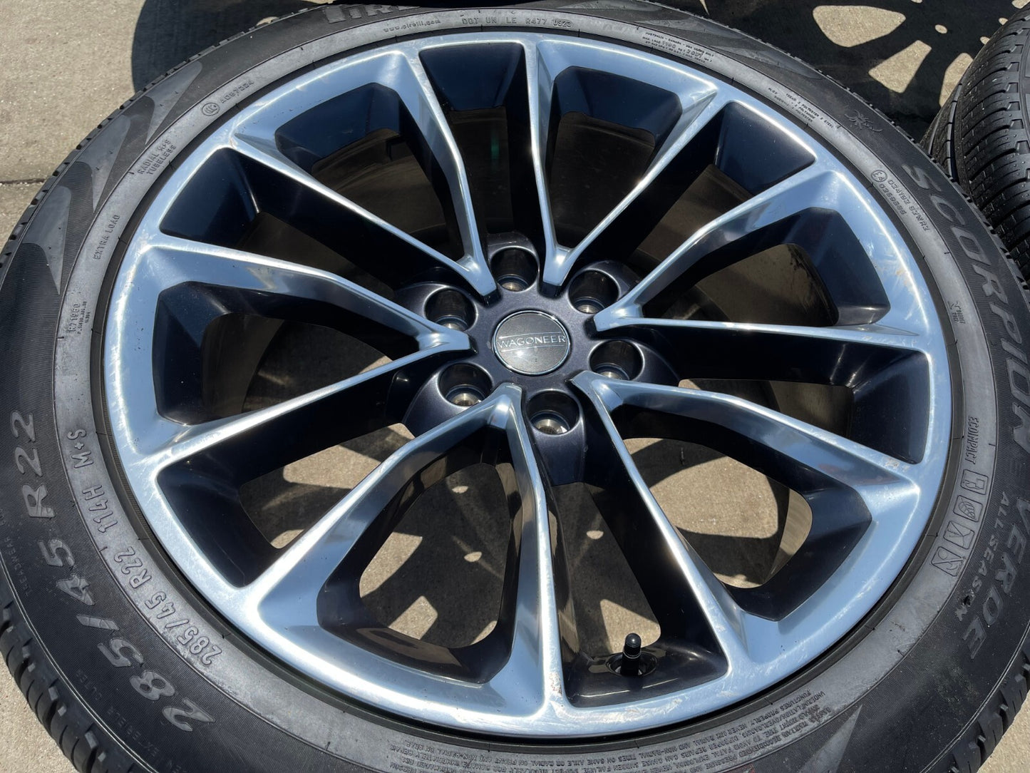 22" Jeep Grand Wagoneer OEM LIMITED 9298 rims wheels RAM 1500 NEW