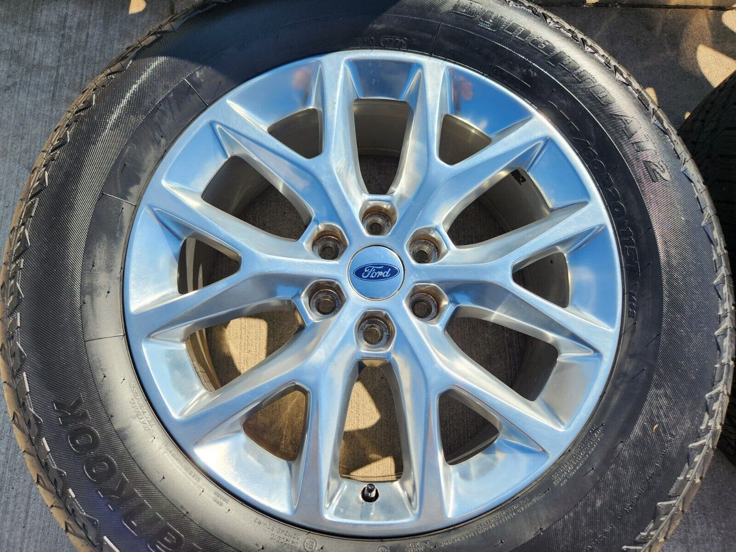 20" Ford F-150 Expedition OEM rims wheels tires 3989 3991 Expedition NEW