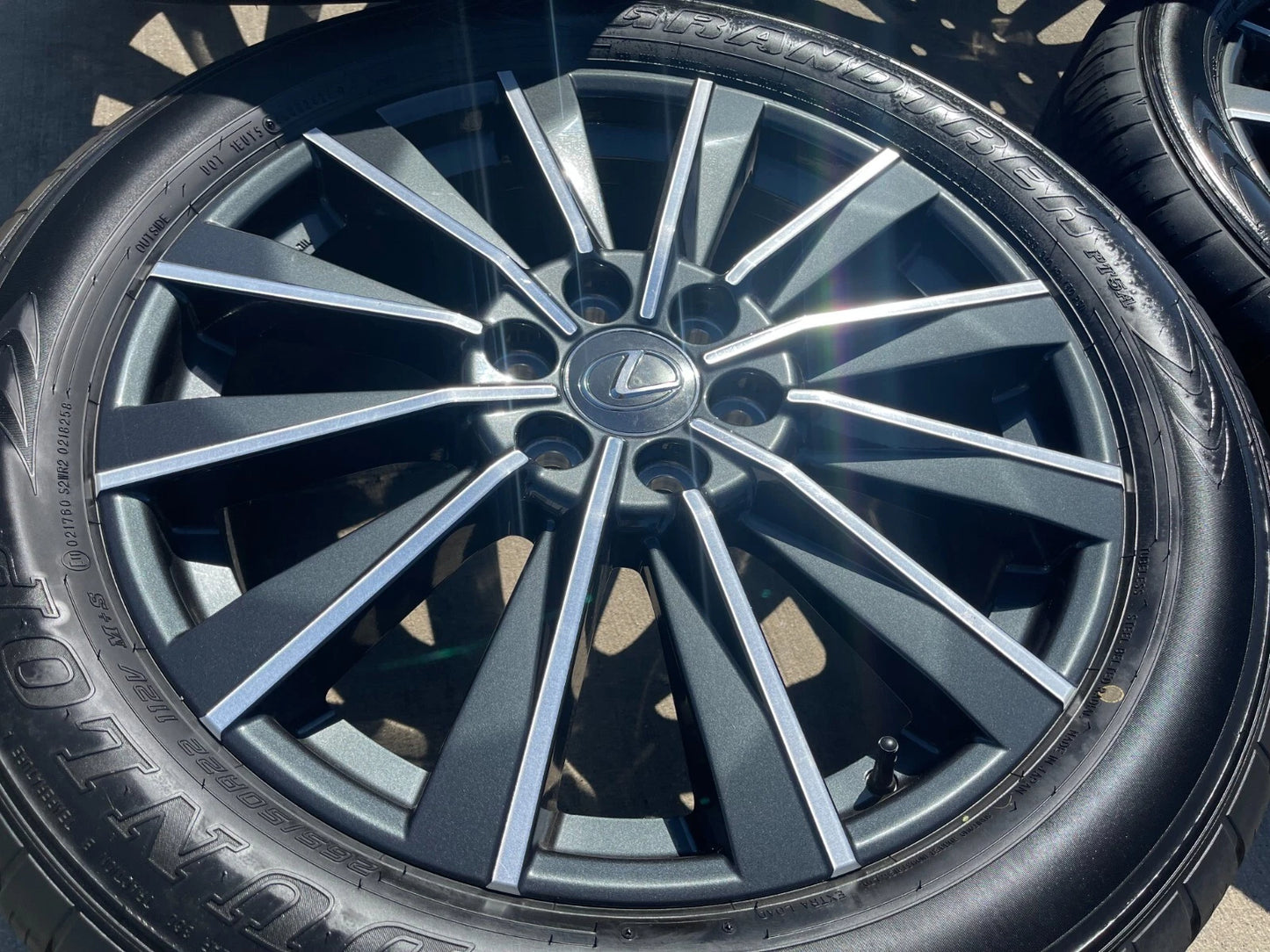 22" Lexus GX550 OEM wheels rims Toyota Land Cruiser Tundra 78519 LX600 2025 NEW