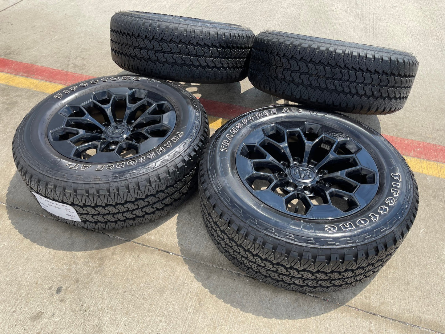 20" Dodge Ram 2500 3500 LARAMIE OEM 51649 wheels rims A/T 2025 2026 NEW