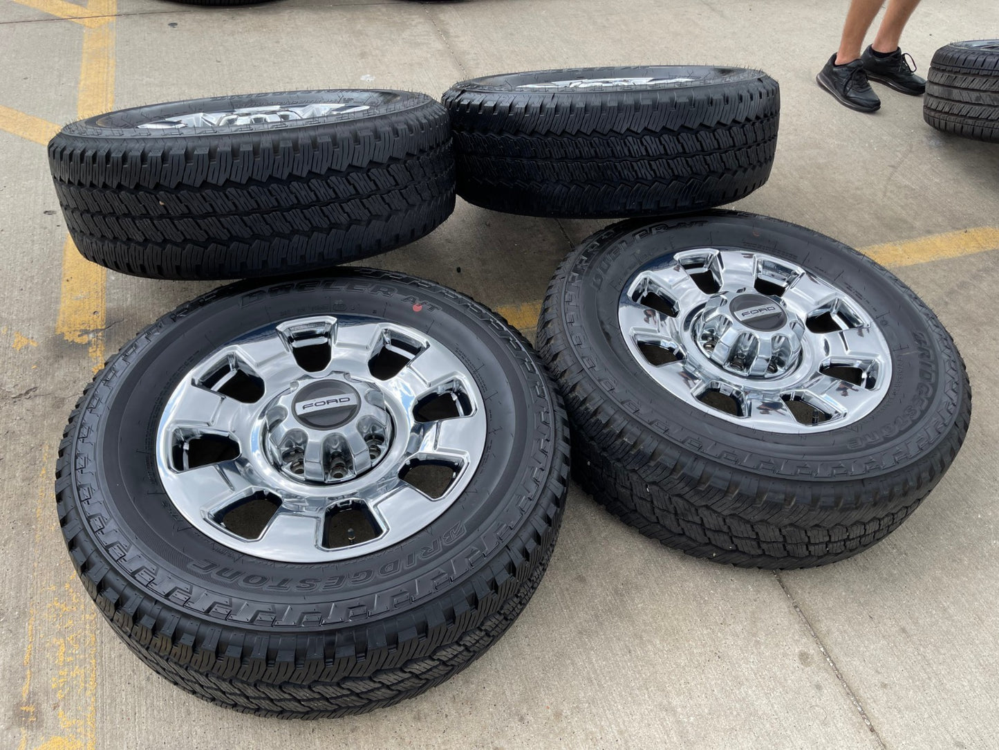 20" Ford F-250 F-350 OEM Lariat 10295 25085 10552 wheels rims 2025 2026 NEW